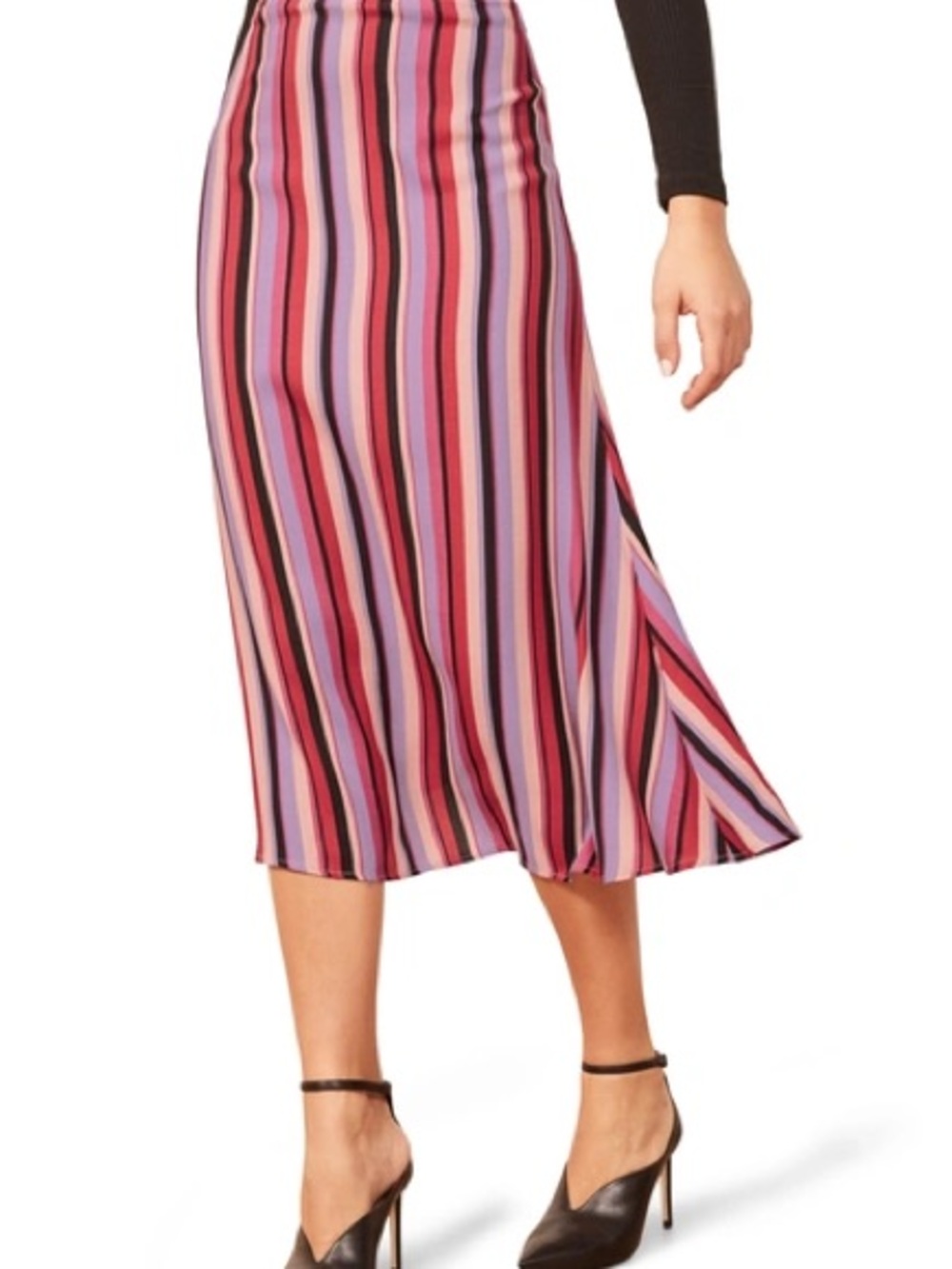 Reformation Bea Skirt in Luisa Stripe